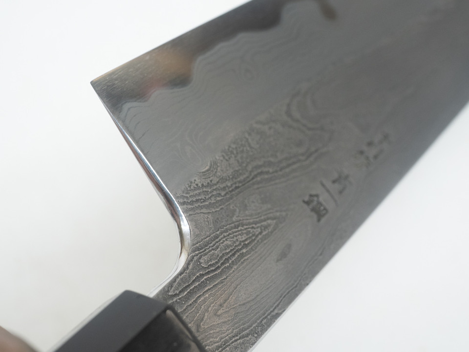 JNS x Nakagawa Kiritsuke Gyuto 240mm Deep Etch nr 11