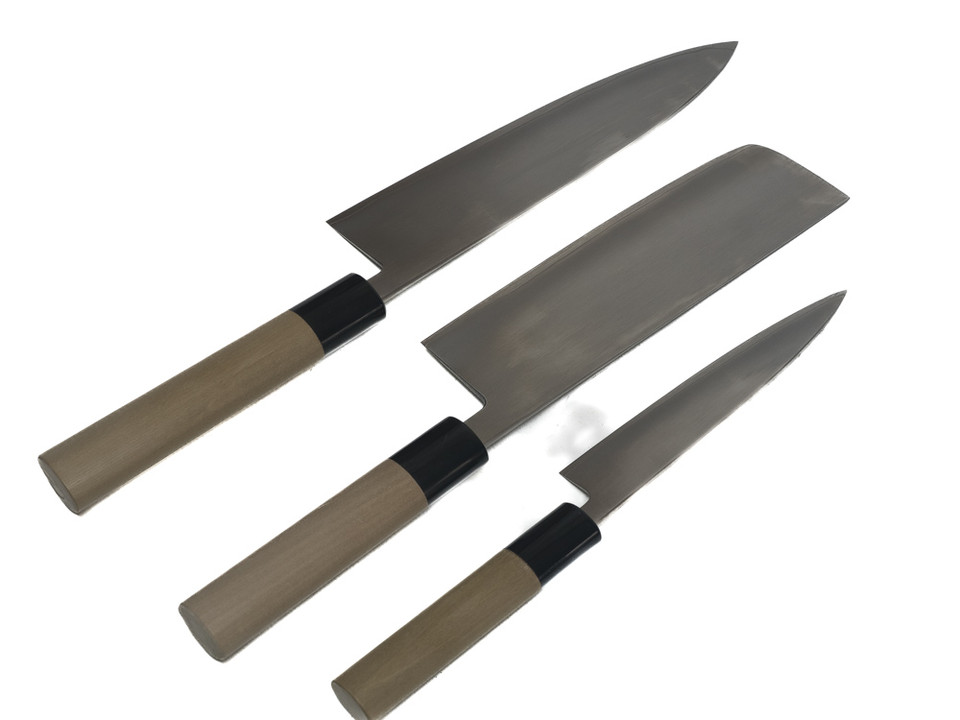 Kaeru Set Petty 150mm Nakiri 180mm Gyuto 210mm