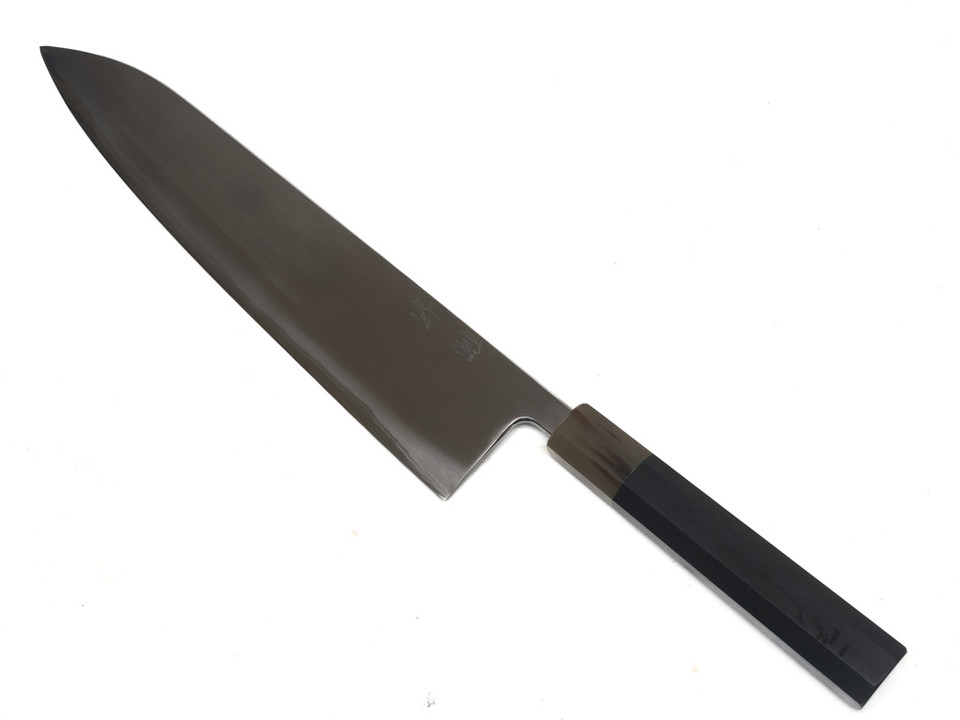 Toyama Noborikoi Kasumi Stainless Clad Gyuto 270mm Ebony