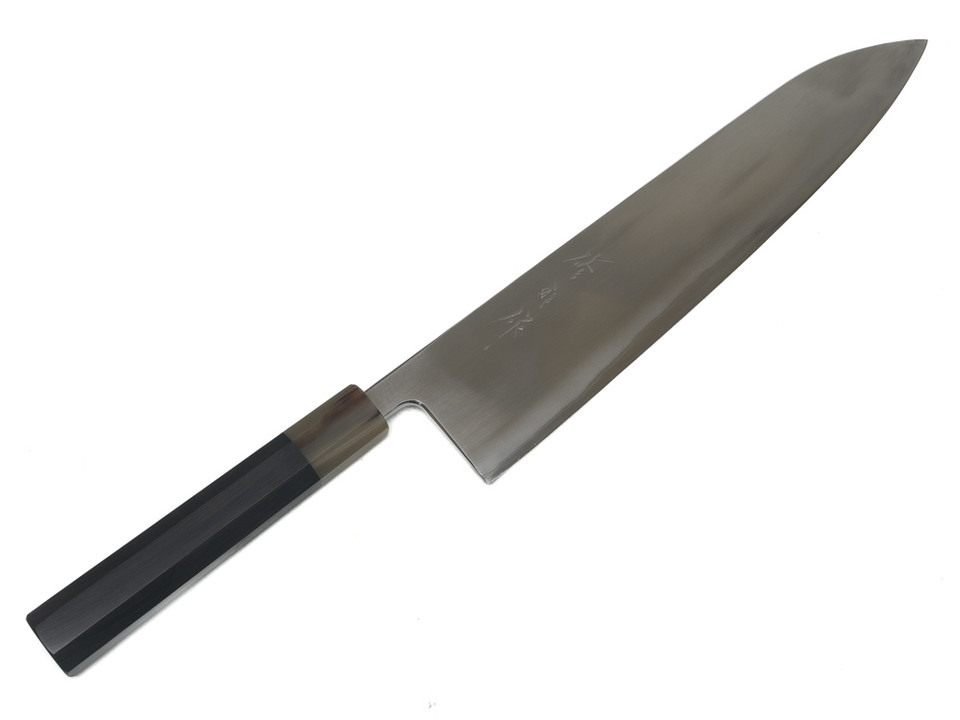 Toyama Noborikoi Kasumi Stainless Clad Gyuto 270mm Ebony