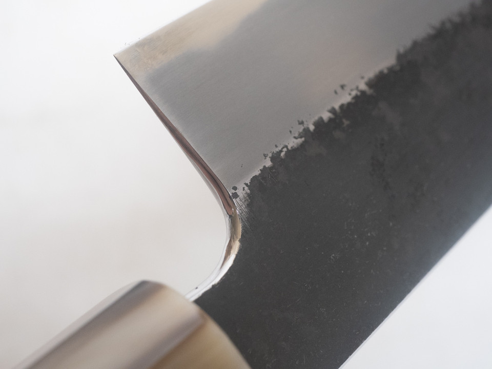 JNS x Yoshikazu Tanaka Kurouchi Sujihiki 260mm White 1 nr 2