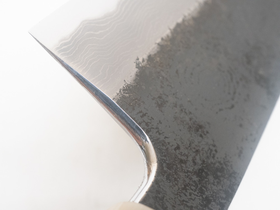 JNS x Yoshikazu Tanaka Kokorozashi Tamamoku Kurouchi Gyuto 230mm