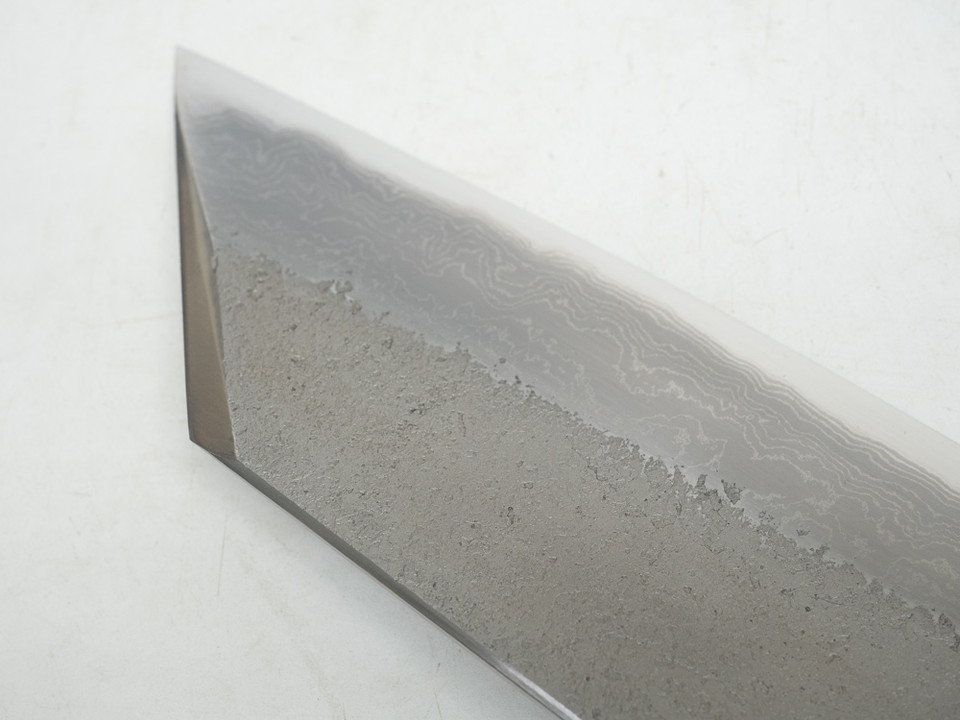 JNS x Yoshikazu Tanaka Kokorozashi Tamamoku Nashiji Kiritsuke Gyuto 230mm nr1