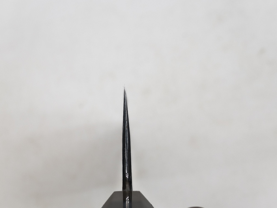 JNS x Yoshikazu Tanaka Kokorozashi Tamamoku Nashiji Kiritsuke Gyuto 230mm nr1