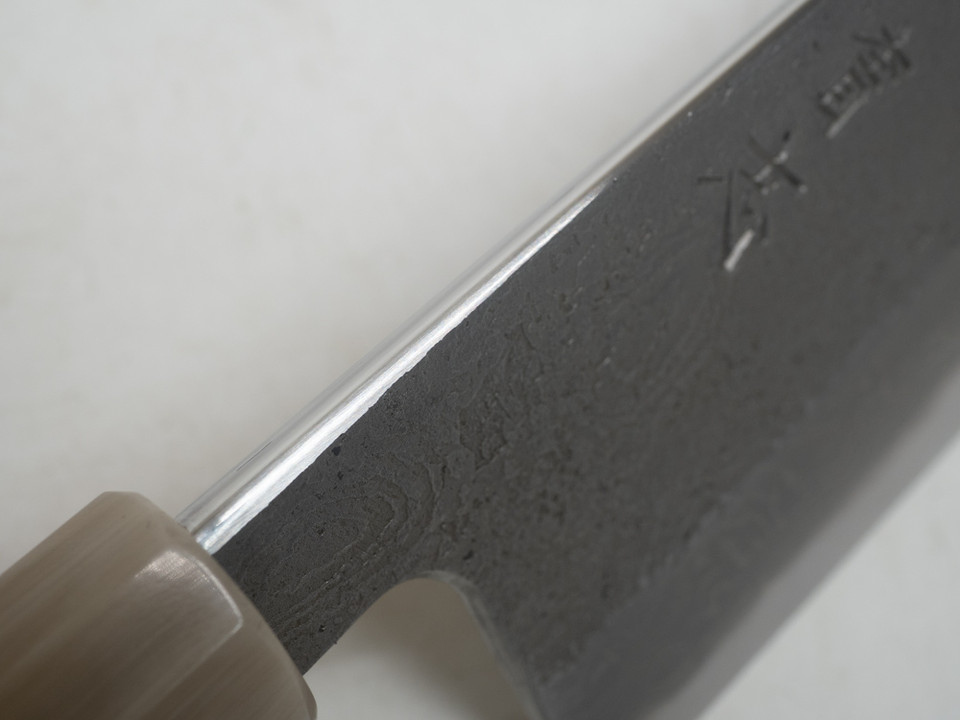 JNS x Yoshikazu Tanaka Kokorozashi Tamamoku Nashiji Kiritsuke Gyuto 230mm nr1