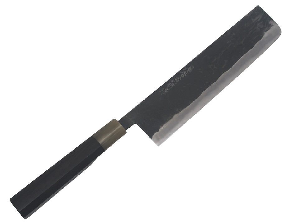 Yoshiaki Fujiwara Workhorse Kurouchi 210 mm Nakiri White 1