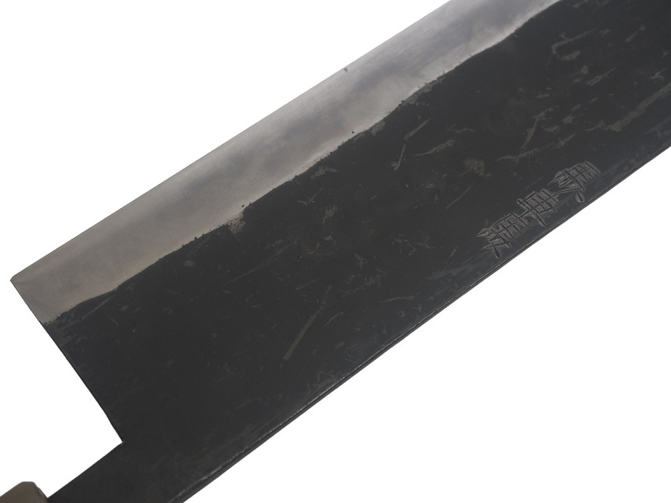 Yoshiaki Fujiwara Workhorse Kurouchi 210 mm Nakiri White 1