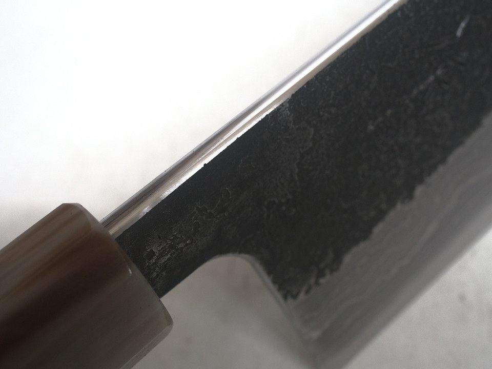 Toyama Noborikoi Kurouchi Nashiji Dama Gyuto 240mm nr7