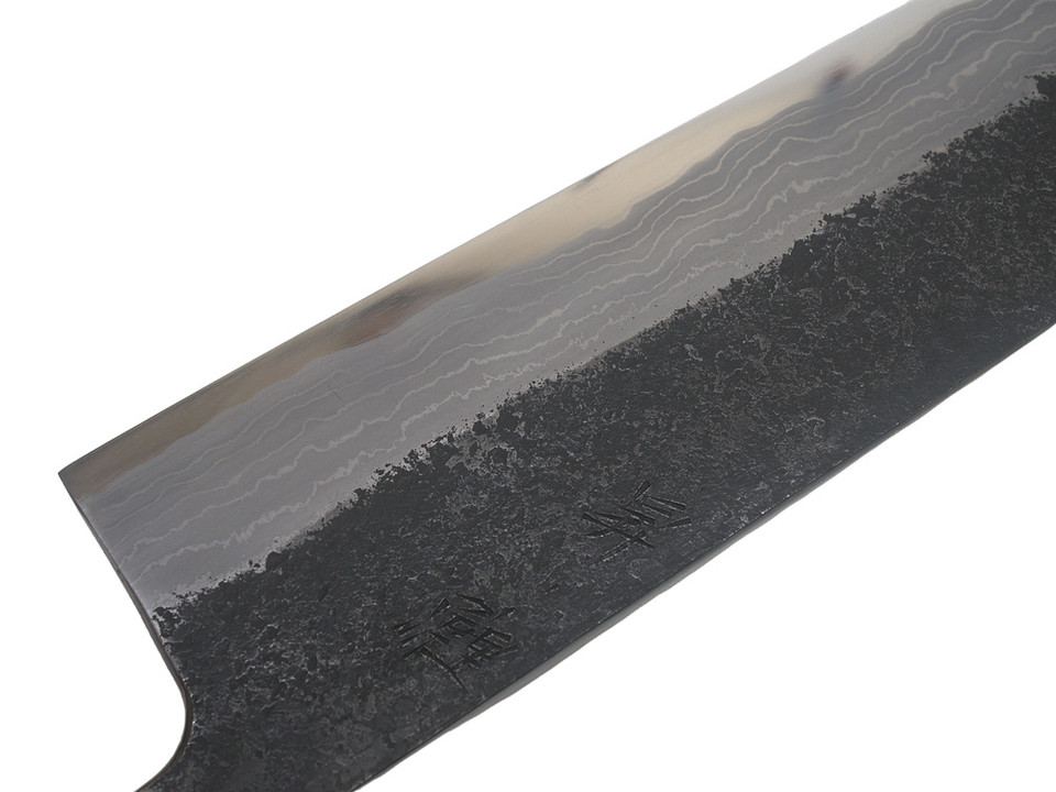 Toyama Noborikoi Kurouchi Nashiji Dama Gyuto 240mm nr7