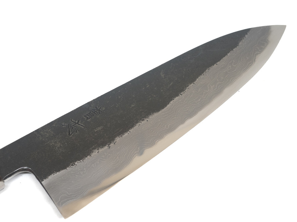 JNS x Tanaka Kokorozashi Tamamoku Kurouchi Gyuto 200mm nr 4