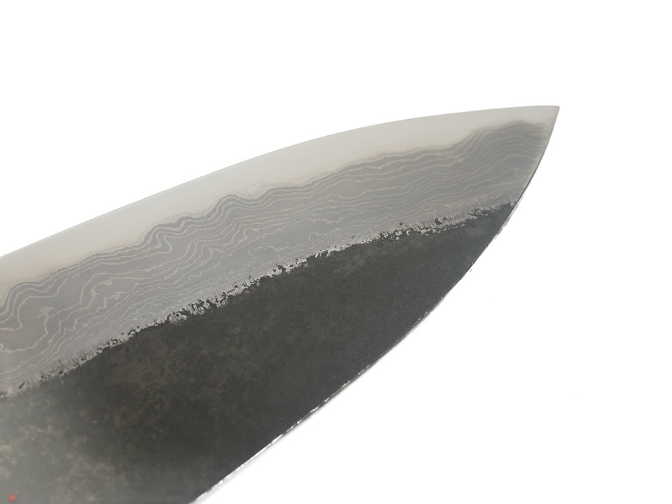 JNS x Tanaka Kokorozashi Tamamoku Kurouchi Gyuto 200mm nr 4
