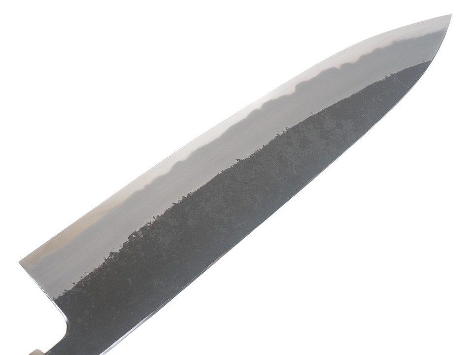 JNS x Tanaka Yoshikazu Kokorozashi Kurouchi Gyuto 260mm Blue 1 Nr 2