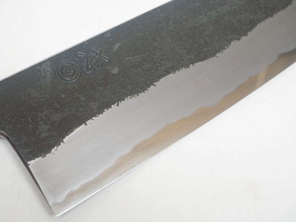 JNS x Tanaka Yoshikazu Kokorozashi Kurouchi Gyuto 260mm Blue 1 Nr 2