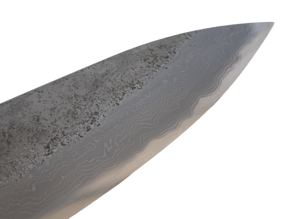 JNS x Yoshikazu Tanaka Kokorozashi Tamamoku Nashiji Gyuto 230mm nr 2