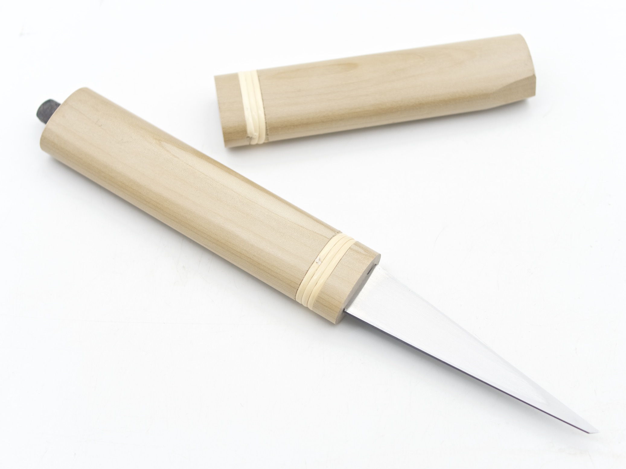 Japanese Kogatana wood carving knife set w/ roll-up bag, set of 6