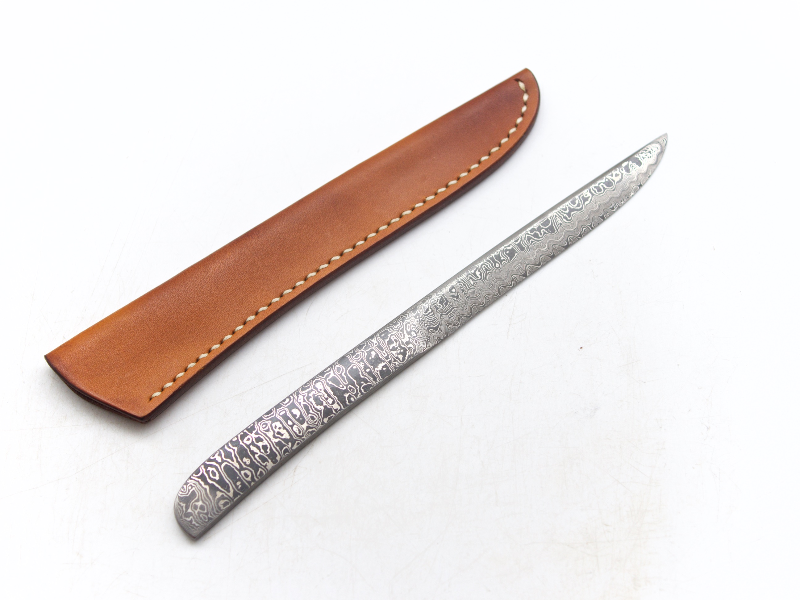 Kiyoshi Kato Damascus Utility or Paper Knife 200mm - Japanese 