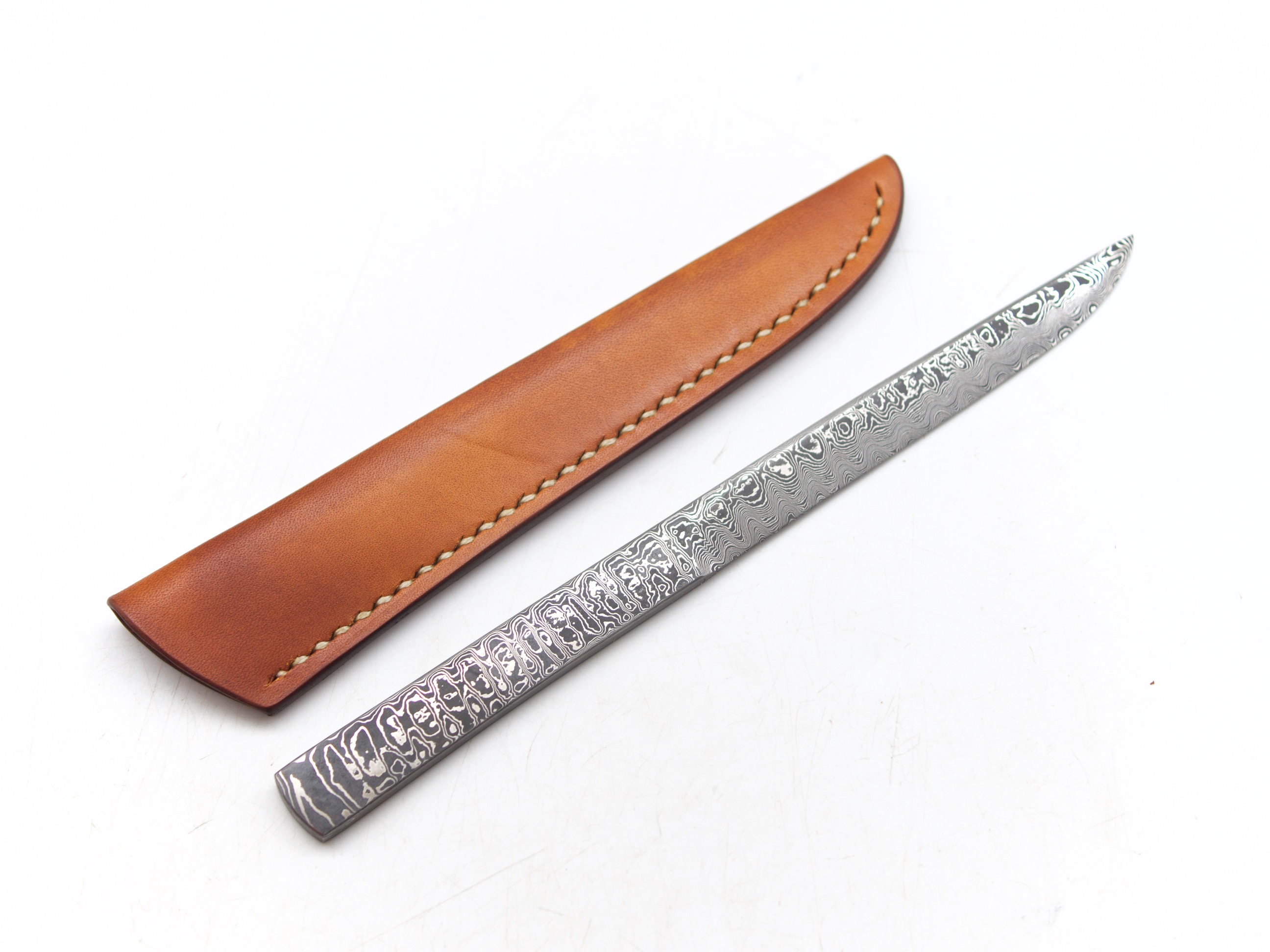 Kiyoshi Kato Kasumi Damascus Utility, Paper Knife 205mm - Japanese Natural  Stones