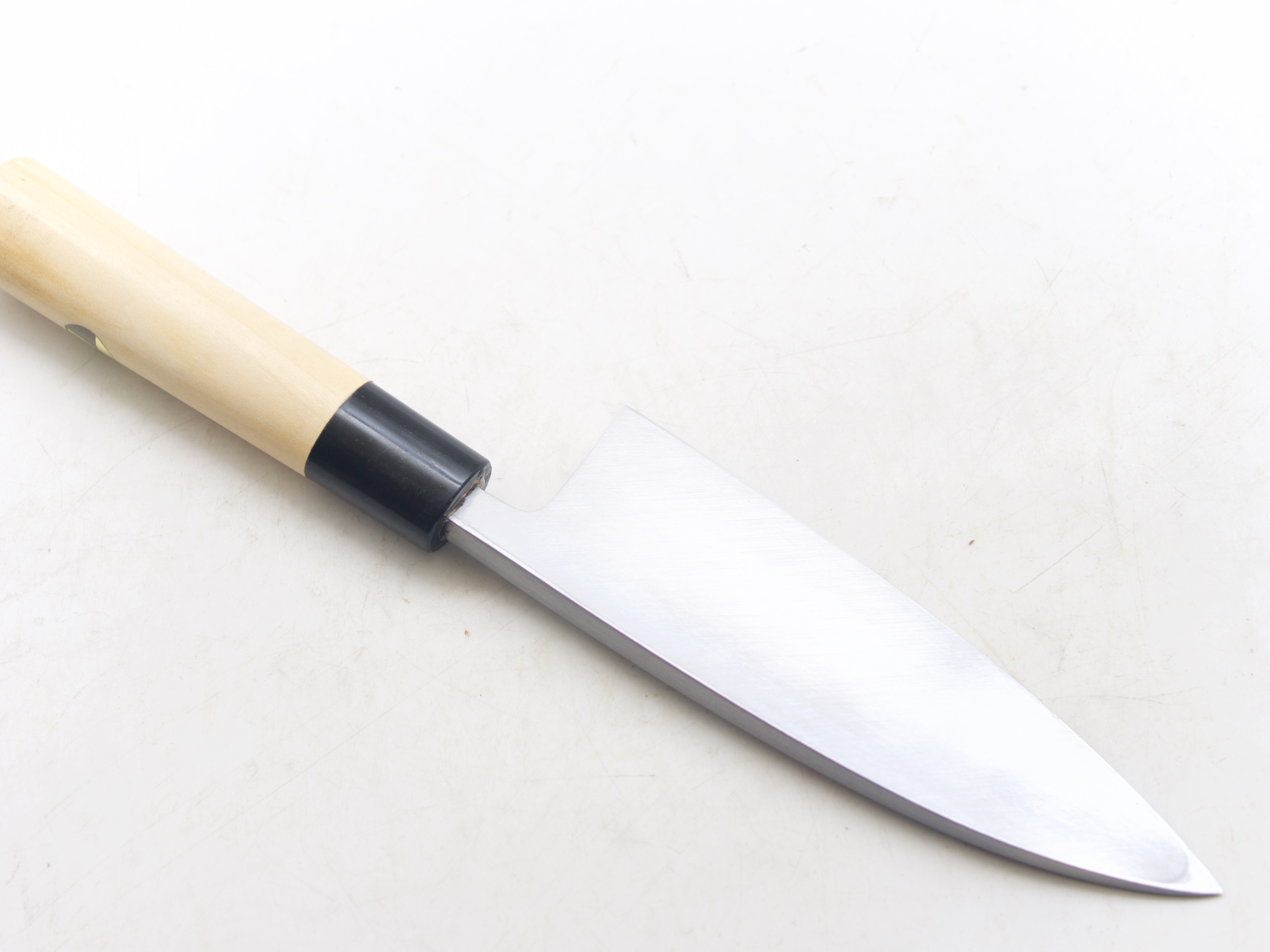 Sharpening a Knife at Hirotomo Knifeworks