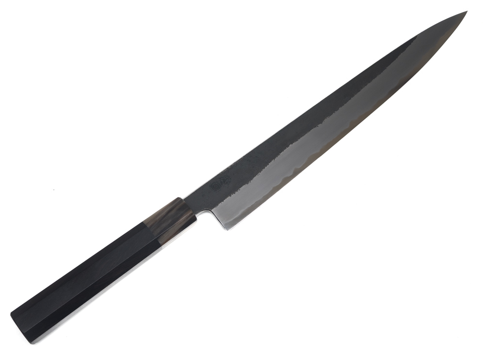 JNS Yoshikazu Tanaka Kurouchi Sujihiki 270mm White 1 nr4