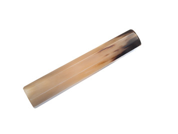 Solid Blond Horn Handle 140mm 2