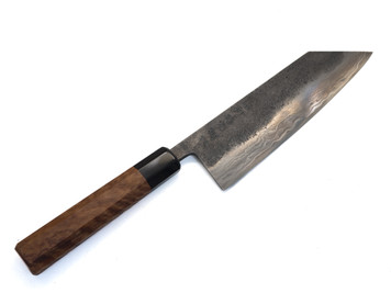 Munetoshi Kurouchi Bunka 180mm Bloomery Iron  