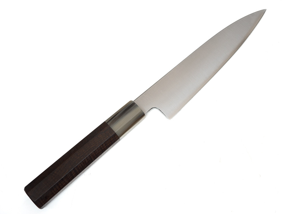 Migaki polished finish on a Yoshikazu Tanaka petty