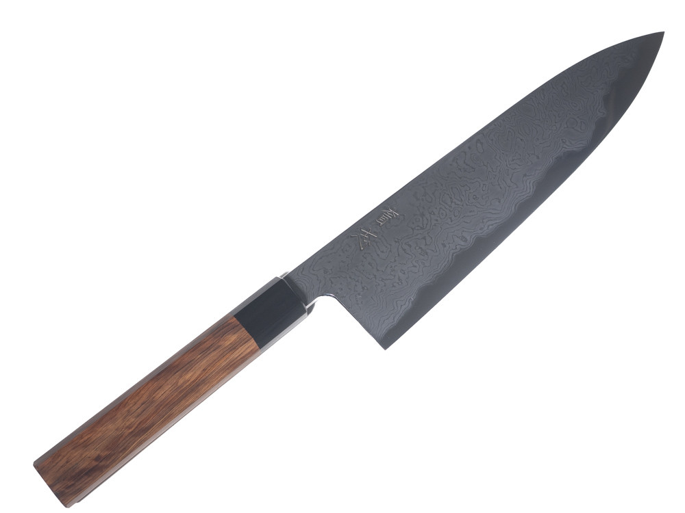 Tamamoku finish on a JNS Kokorozashi gyuto