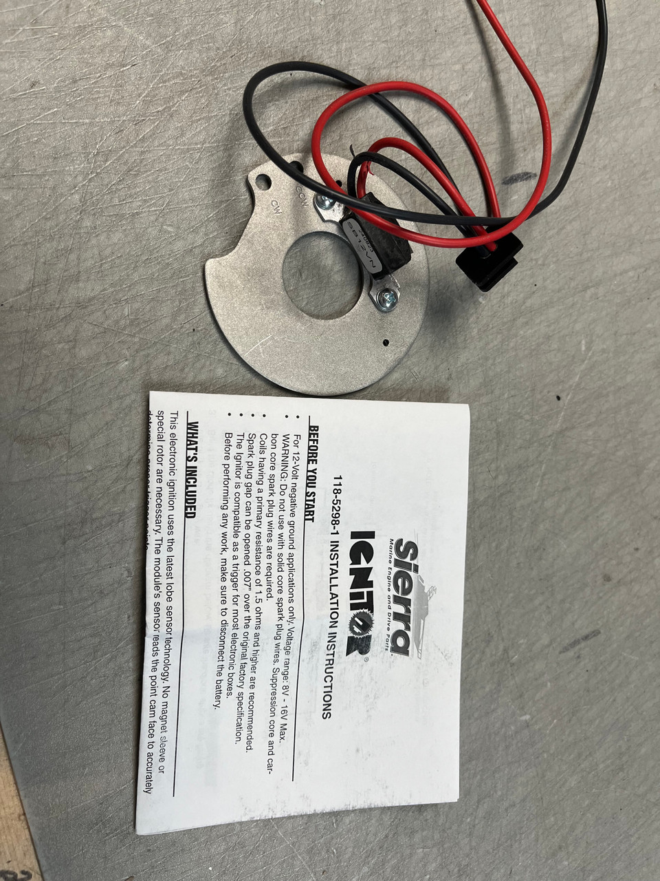 BREAKERLESS IGNITION KIT