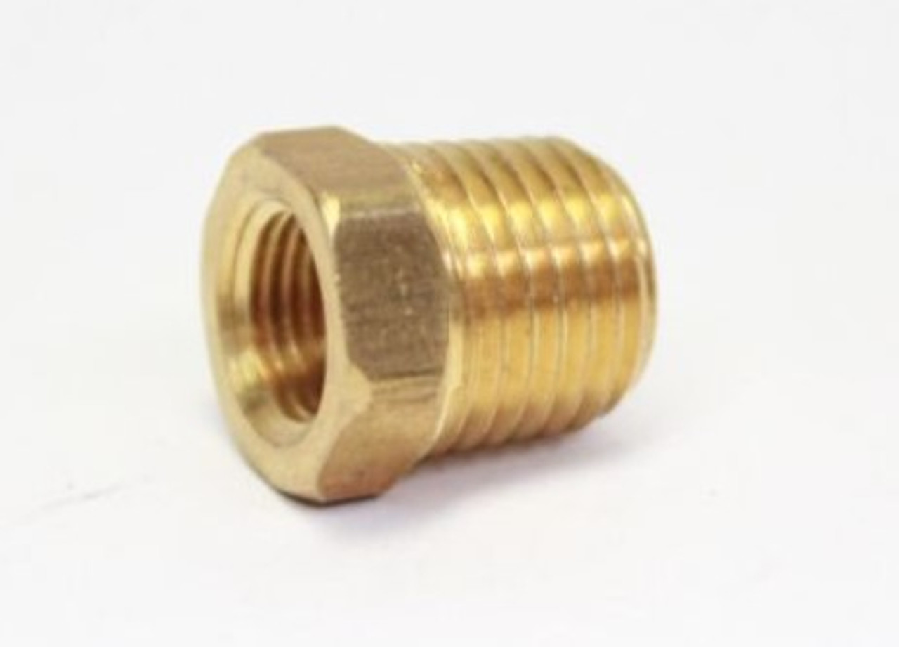 BUSHING BRASS 1/4" NPT X 1/8" NPT