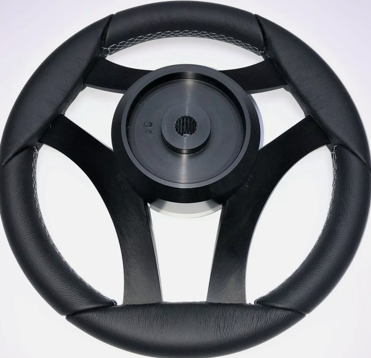 Steering Wheel Black with Centurion Logo