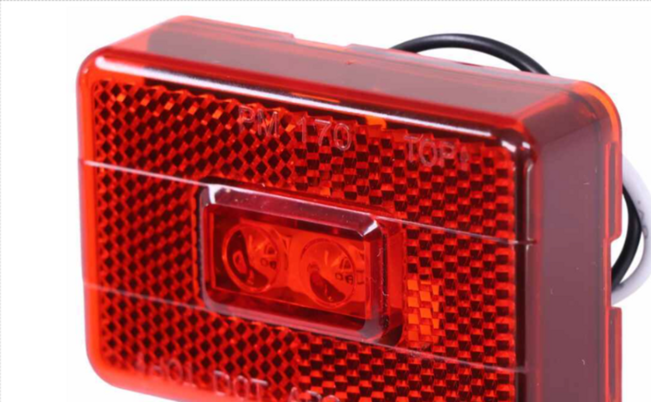 PIRANHA, LED (RED) SIDE MARKER LIGHT