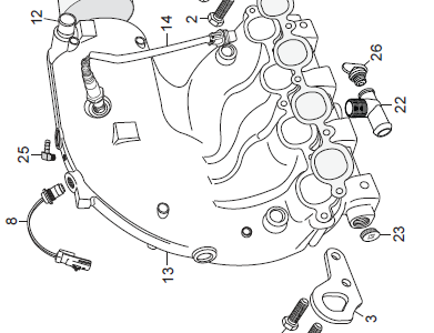 MANIFOLD, EXHAUST (STAR) GEN-5 DI ENGINES