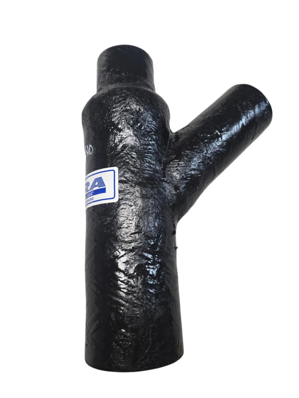 Y-CONNECTOR 2 (3" IN) X 4" OUT (12" L)