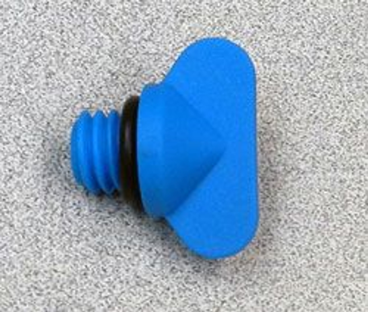 DRAIN PLUG, BLUE MERCRUISER