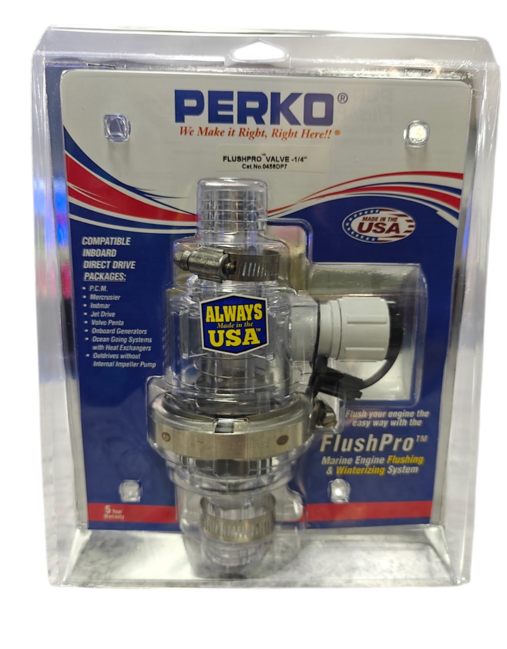 Perko Flush Pro 1.25" Boat Flusher