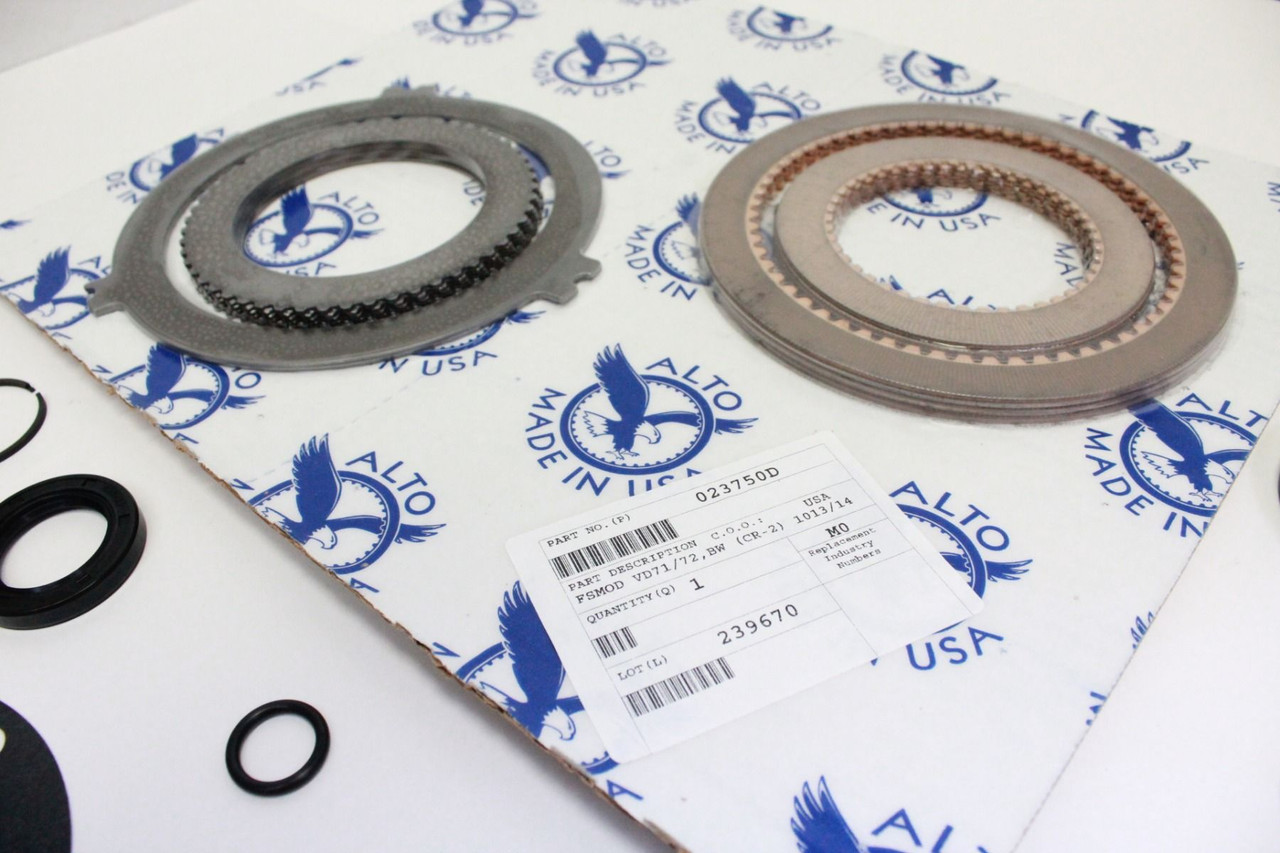 Overhaul Kit, Clutches and Seals BW 71/72C