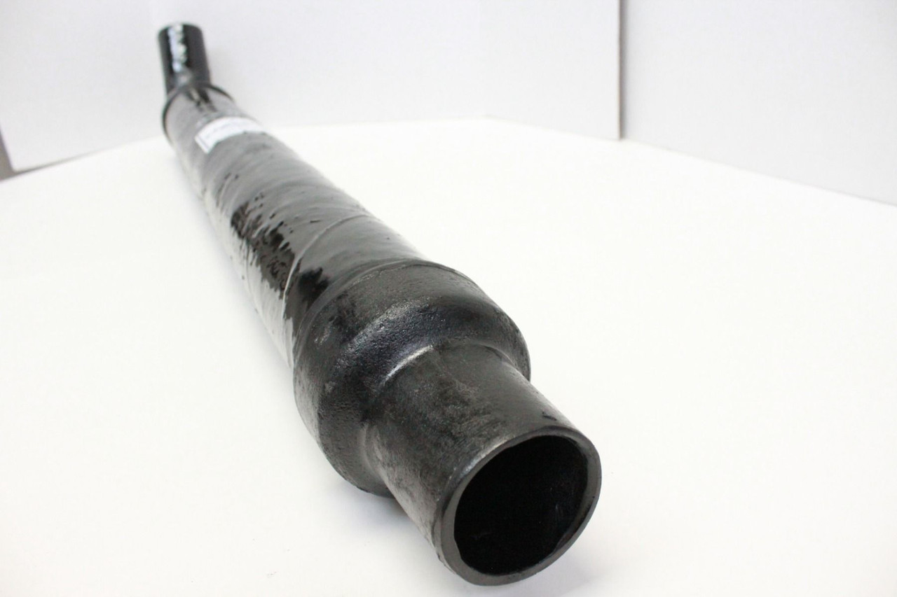 MUFFLER 3" IN/OUT ANGLED 43"L