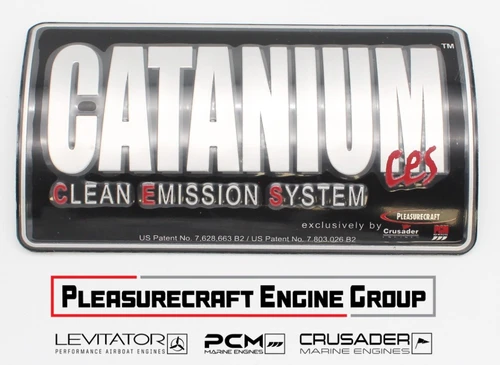 DECAL, EXHST. MANIFOLD PCM "CATANIUM"