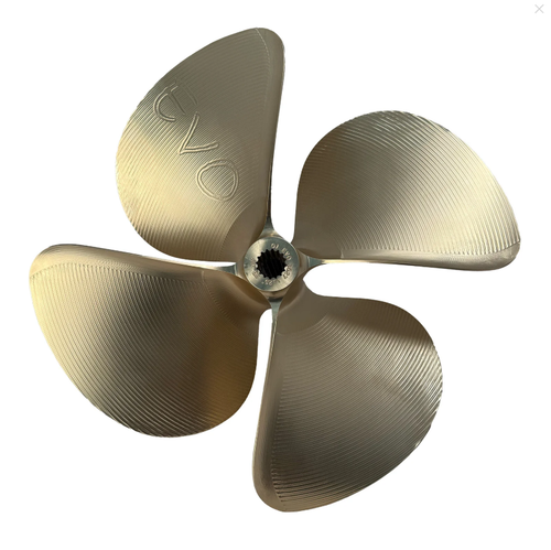 OJ Evolution 4 Blade 13" X 15" LH Splined Propeller