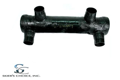 SILENCER CROSSOVER SUPRA/MOOMBA V-DRIVE 3-1/2" IN/OUT
