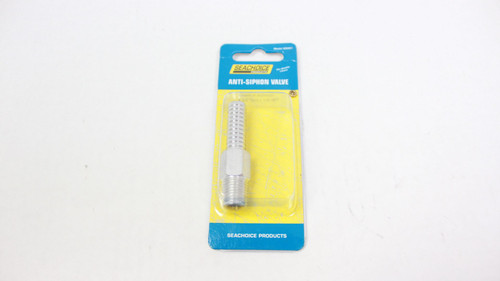 ANTI-SIPHON VALVE 1/4 NPT X 3/8 BARB ANTI-SIPHON VALVE 1/4 NPT X 3/8 BARB