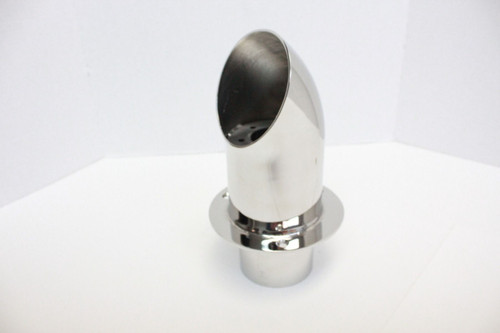 3-1/2" TURN DOWN EXHAUST OUTLET 6" FLANGE 3-1/2" TURN DOWN EXHAUST OUTLET 6" FLANGE