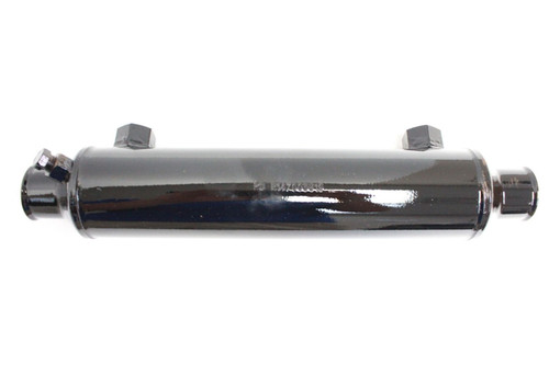 OIL COOLER 9" BARRELL X 1-1/4" BARBS OIL COOLER 9" BARRELL X 1-1/4" BARBS