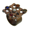 Architectural Bronze Square Ring