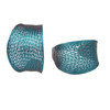 Wire Ribbon Classic Hoop Earrings Copper Arcadia
