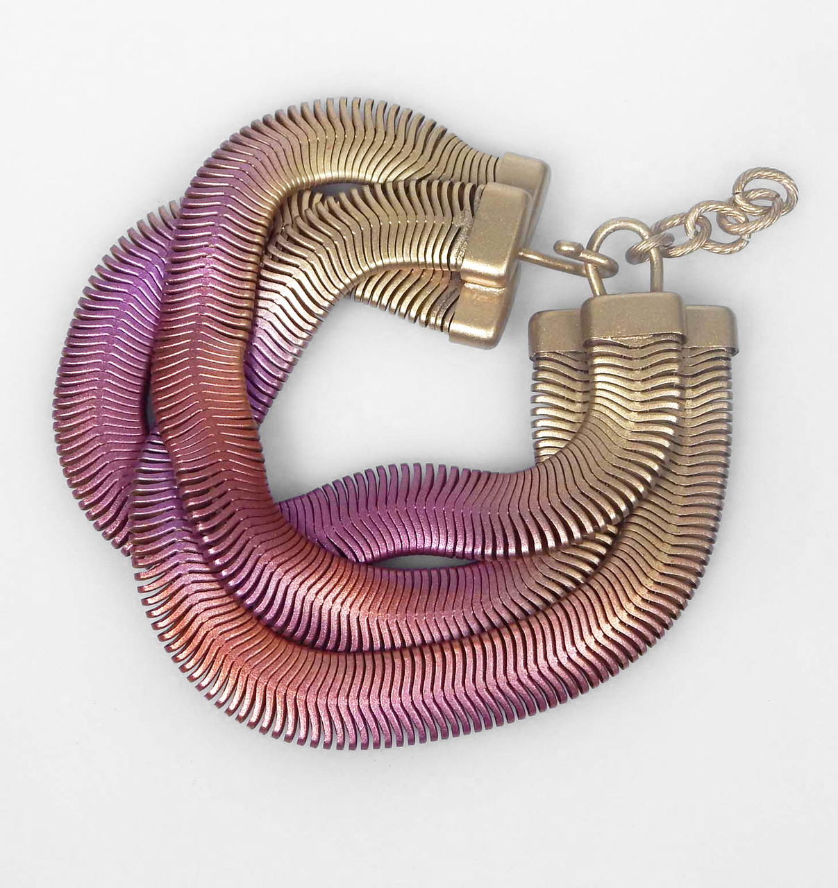 【ROOMER】Fern Chain Bracelet S Fern Freeman Ceramic and Stainless Steel Chain Bracelet