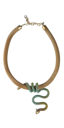 Wrapped Snake Necklace