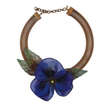O'Keeffe Pansy Necklace