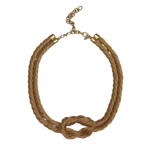 The  Square Knot Mesh Rope Collar