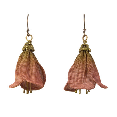 Cherry Blossom Hibiscus Earring - Joydrop